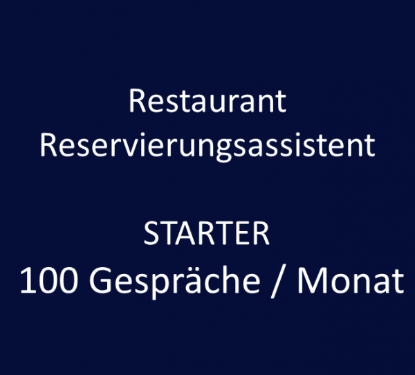 Restaurant - Starter