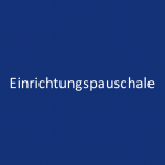 BOT Einrichtungspauschale